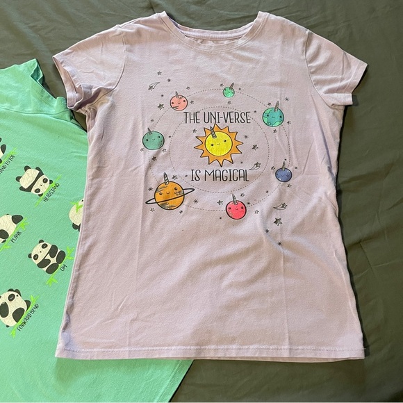 Bundle of cat & Jack T-shirt’s girls sz 10/12 - Picture 2 of 15